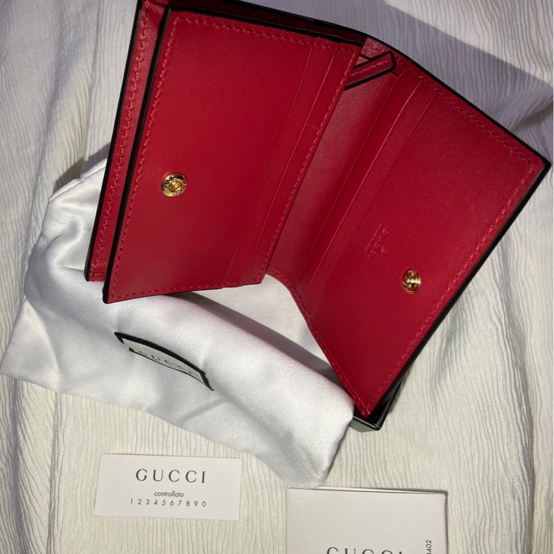 Gucci 25週年貓咪圖騰 中夾-27
