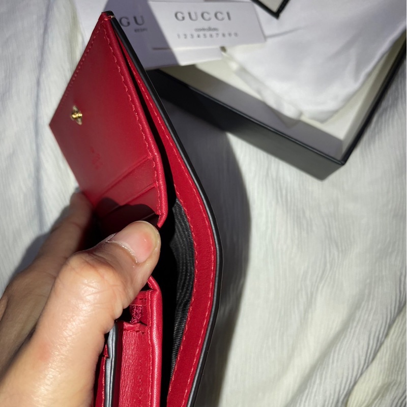 Gucci 25週年貓咪圖騰 中夾-28