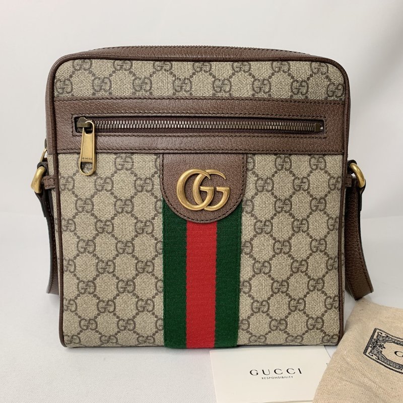 GUCCI OPHIDIA GG老花郵差包-0