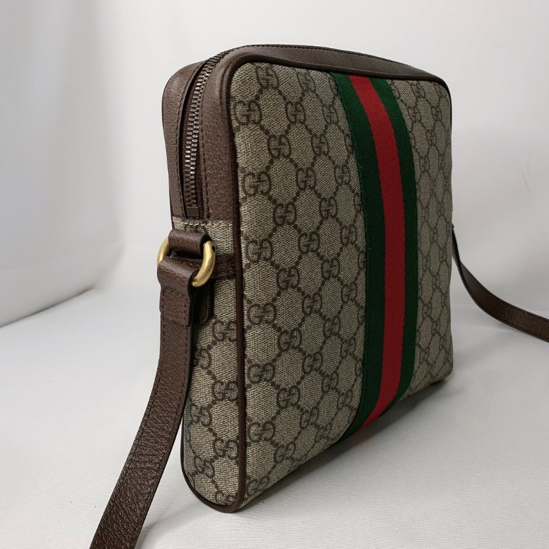 GUCCI OPHIDIA GG老花郵差包-5