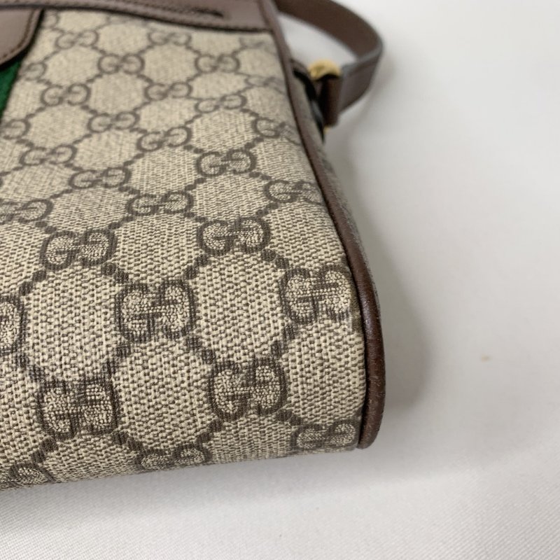 GUCCI OPHIDIA GG老花郵差包-12