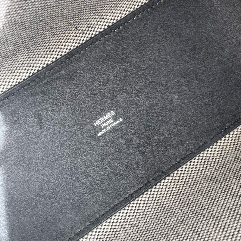 HERMES cabas 27 tote 托特帆布 兩用包-17