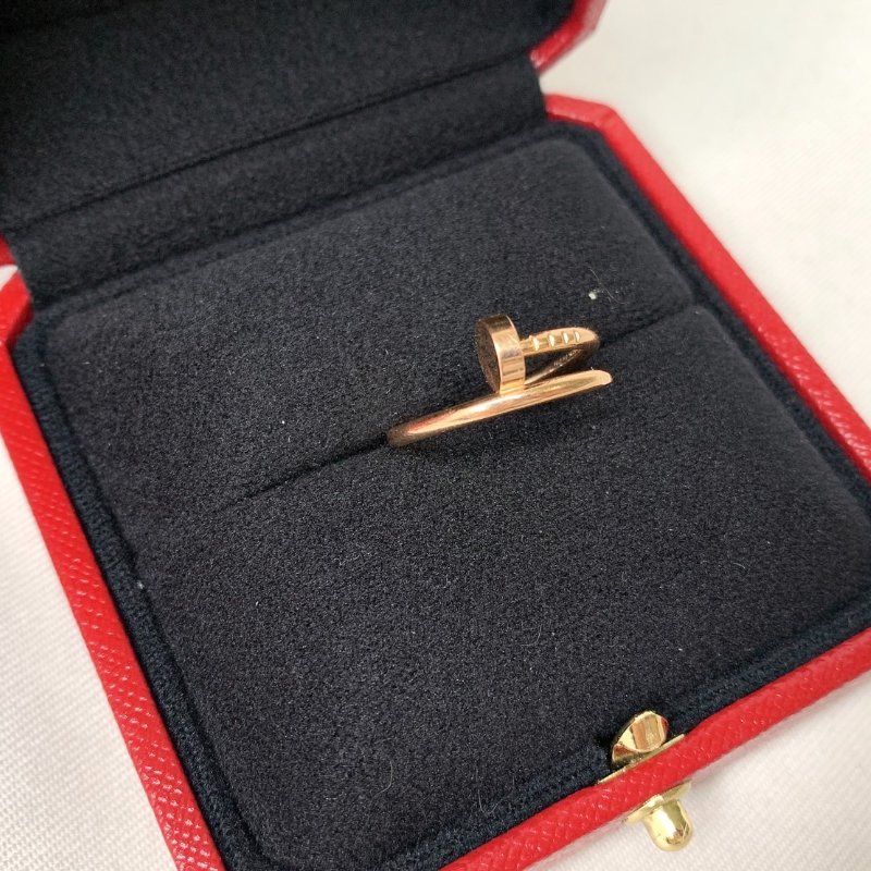 CARTIER JUSTE UN CLOU釘子戒指-4