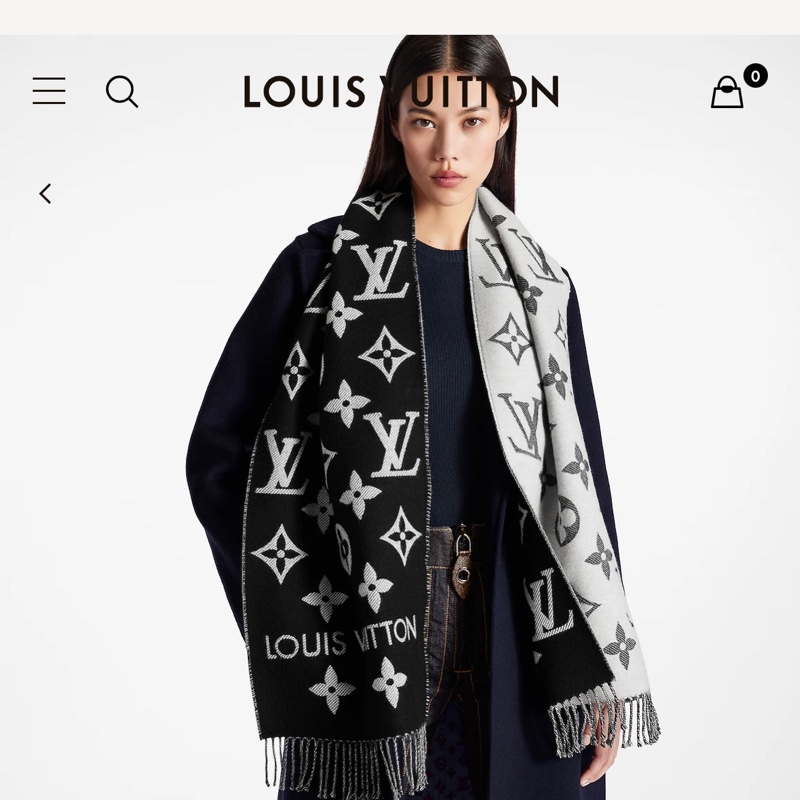 全新LV Louis Vuitton 圍巾-0