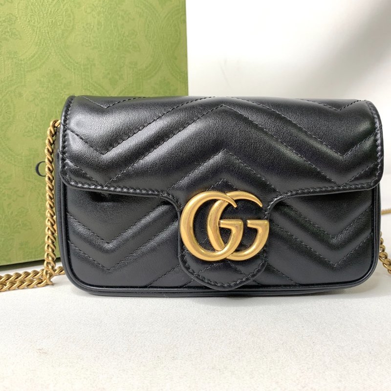GUCCI Marmont mini翻蓋鏈包-0