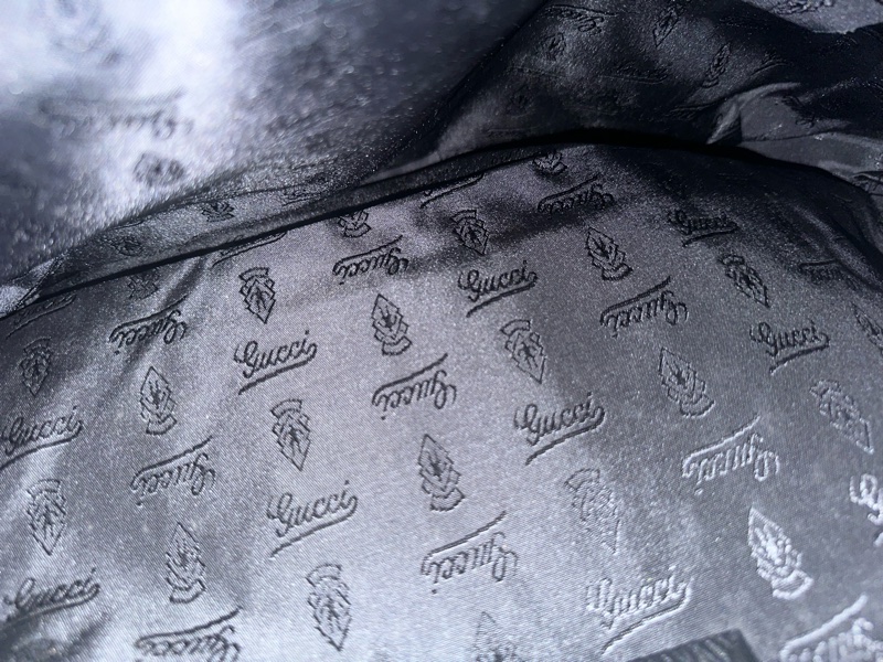 Gucci 古馳 全黑皮革 肩背包 shoulder bag 腋下包 hobo bag-8