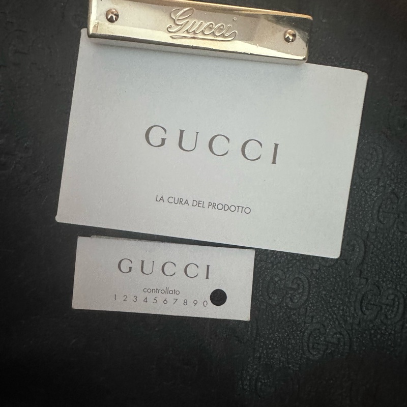 Gucci 古馳 全黑皮革 肩背包 shoulder bag 腋下包 hobo bag-12