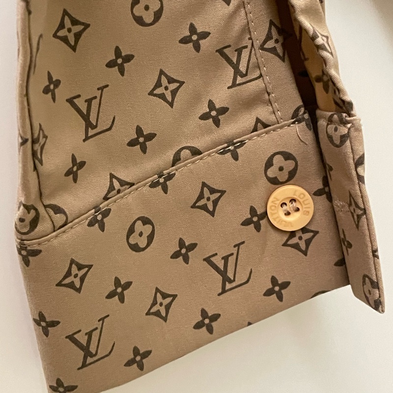 LV 經典老花襯衫-8