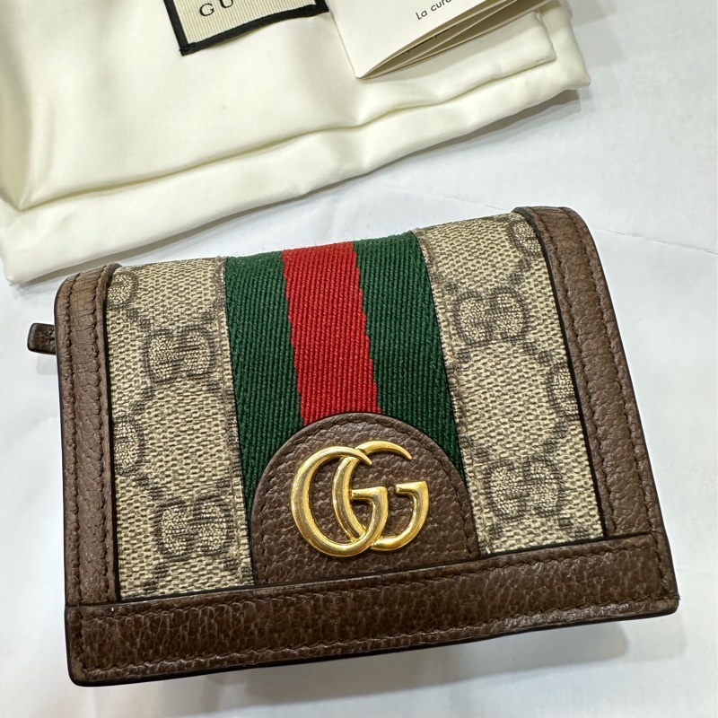 Gucci Ophidia GG Card case 經典老花短夾-5