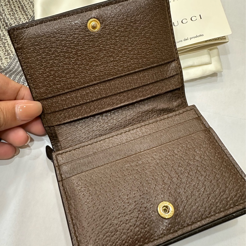 Gucci Ophidia GG Card case 經典老花短夾-9