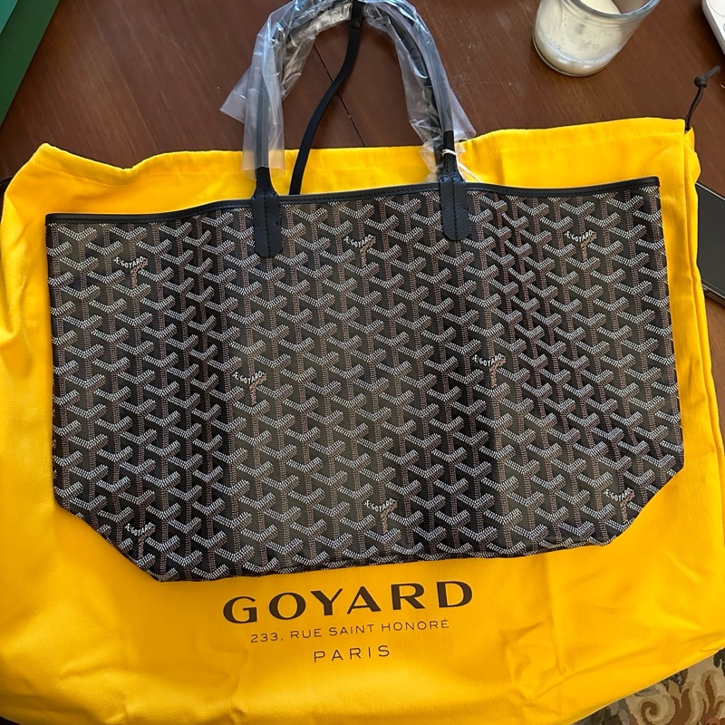 Goyard Tote PM 黑色&棕色-0