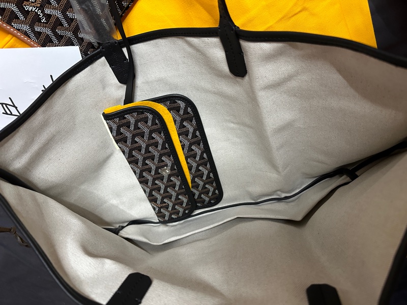 Goyard Tote PM 黑色&棕色-2