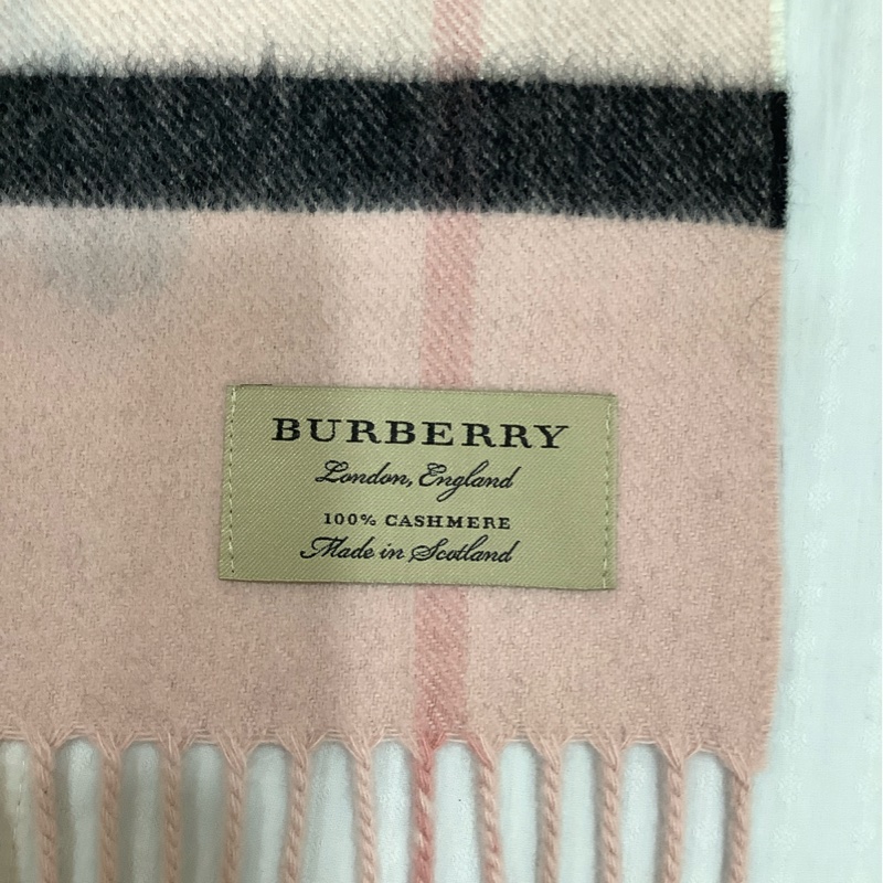 BurBerry 喀什米爾圍巾/限定愛心雙面款-12