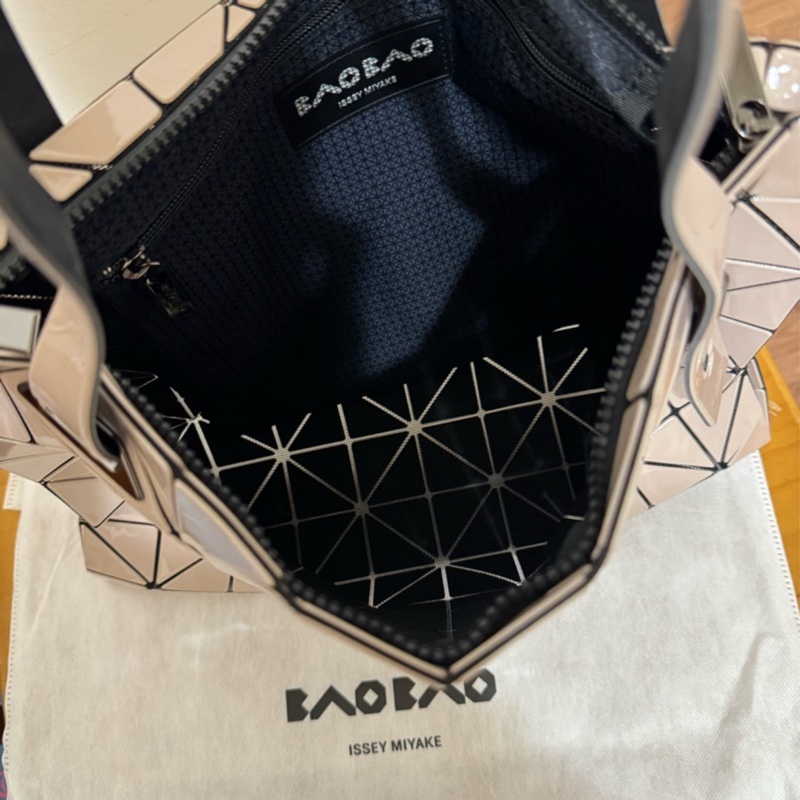 全新 Bao Bao奶茶色10*8手提袋-3