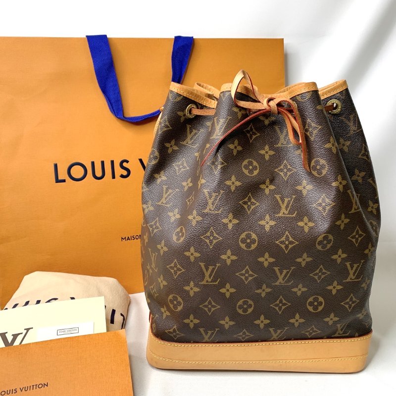 LV Noe老花肩背水桶包-0