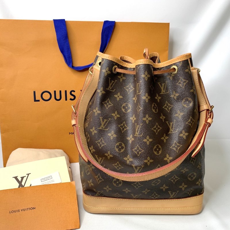 LV Noe老花肩背水桶包-1