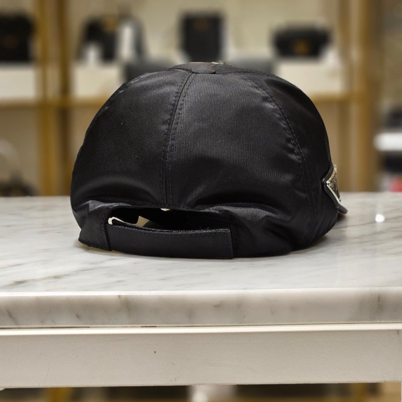 Prada 2HC274 三角標再生尼龍棒球帽 S 頭圍57公分 M 頭圍58公分 L 頭圍59公分 (購買請訊息告知所需尺寸)《當季專櫃正售★全新商品 》-1