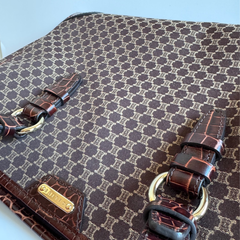 Celine Macadam tote shoulder bag-9