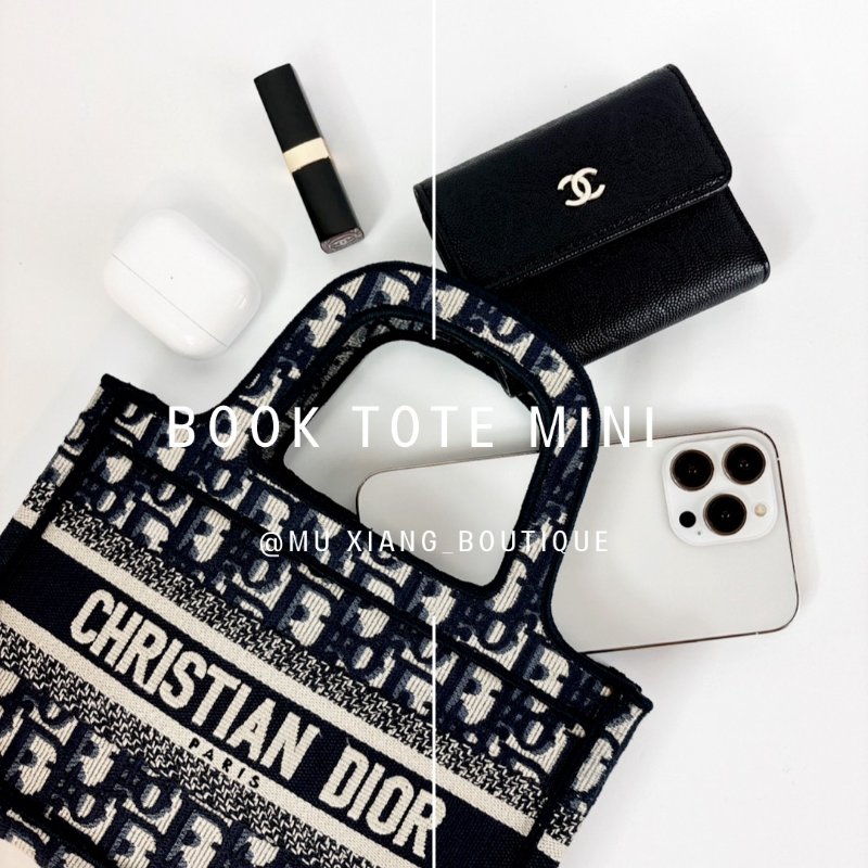 Dior Book Tote Mini 經典老花款-0