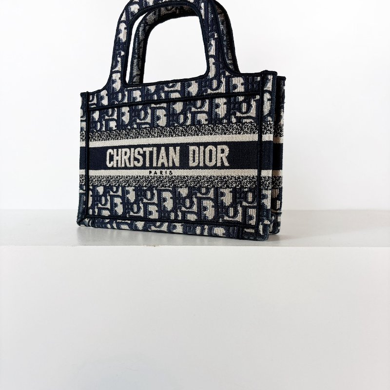 Dior Book Tote Mini 經典老花款-6