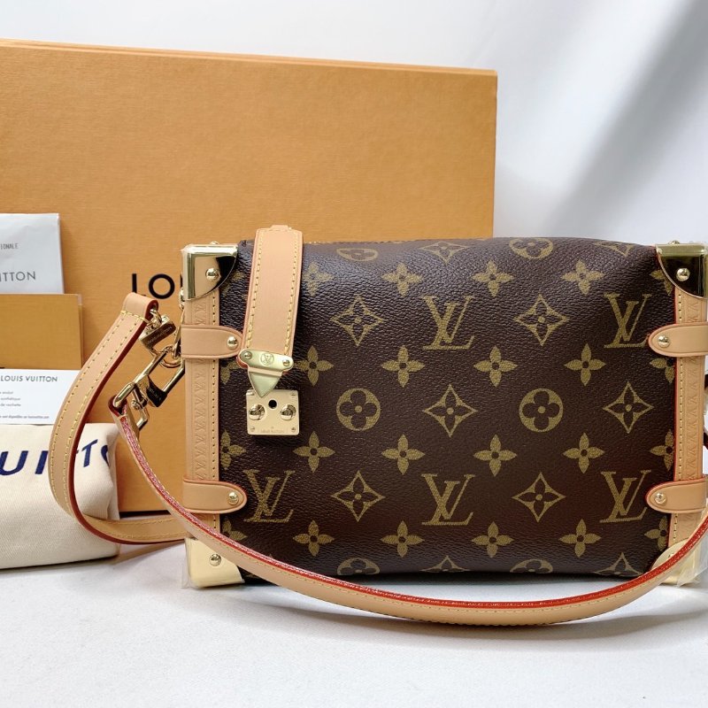LV 全新Side Trunk老花手提肩背箱包-1