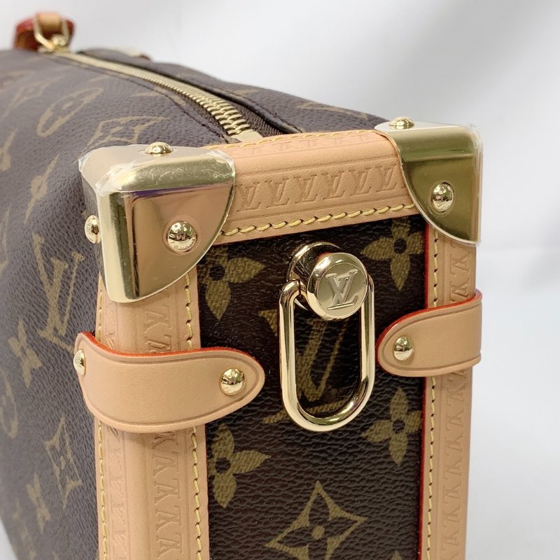 LV 全新Side Trunk老花手提肩背箱包-11