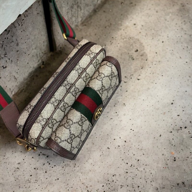 Gucci ‎746308 中性款 Ophidia GG相機包《2024季度新品》-2