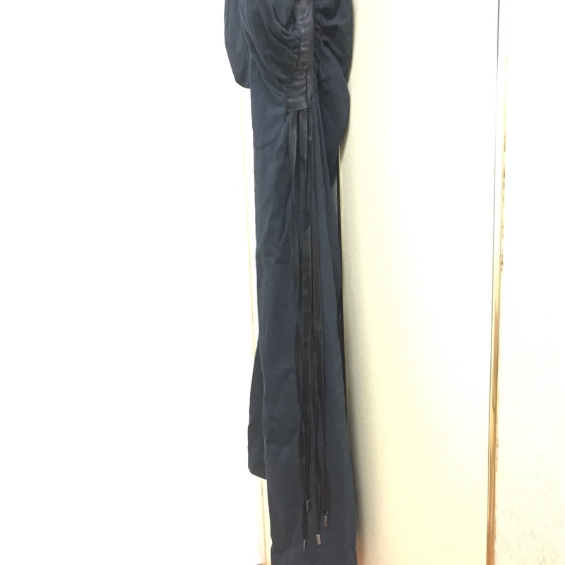 64）Christian Dior正品黑色棉質洋裝 44號 版小M適穿-4