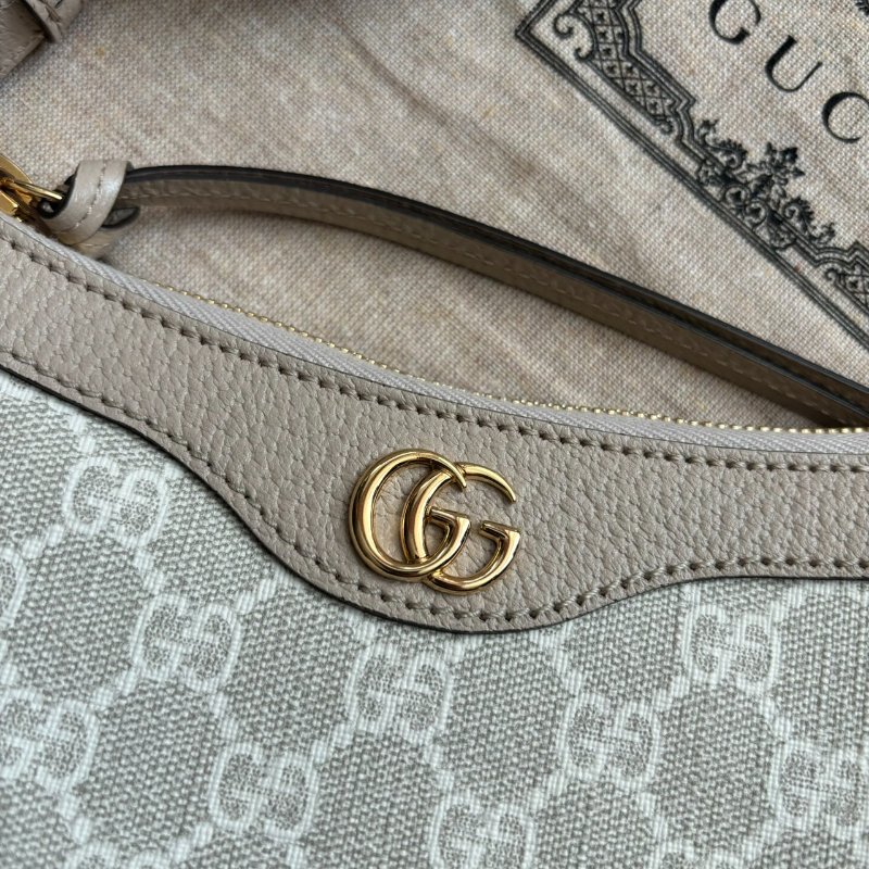 ::GUCCI:: 735145 OPHIDIA 米色腋下包 小型手袋-1