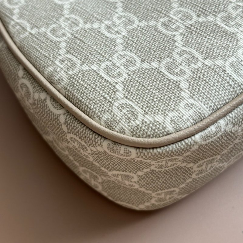 ::GUCCI:: 735145 OPHIDIA 米色腋下包 小型手袋-6