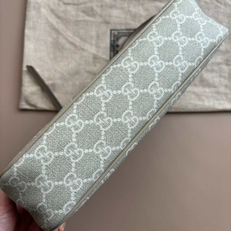 ::GUCCI:: 735145 OPHIDIA 米色腋下包 小型手袋-7