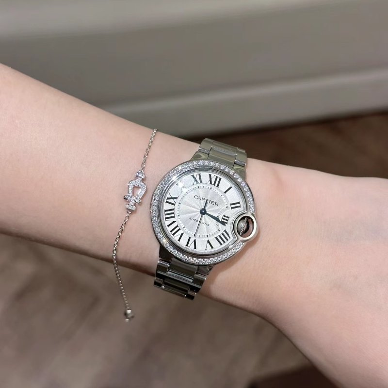 【預購】Fred 18k白金小號馬蹄扣force 10滿鑽手鍊 手環-3