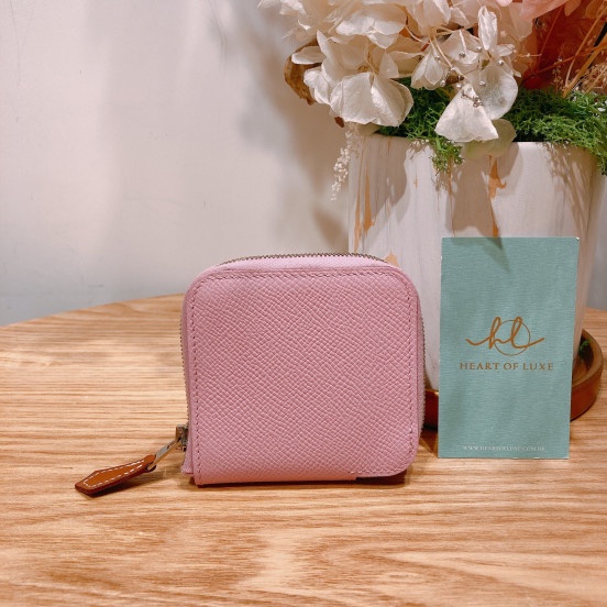 HERMES 愛馬仕零錢銀包 SILK IN COMPACT COIN BAG-1