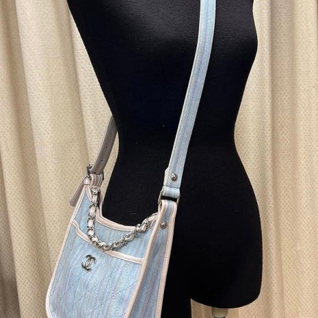 Chanel超級特別罕見的丹寧美包-1