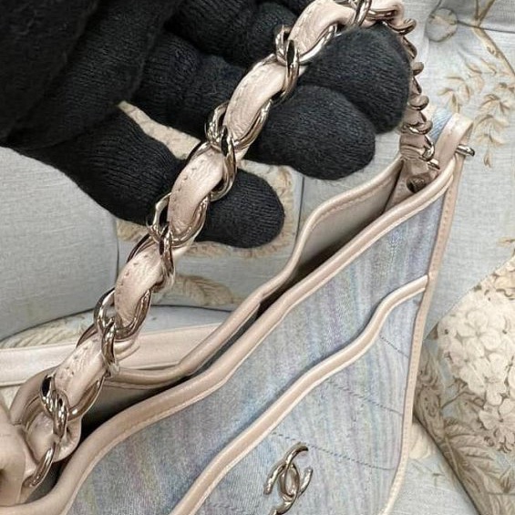 Chanel超級特別罕見的丹寧美包-9