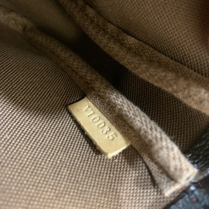 lv 經典老花 限量絕版櫻桃麻將包-3