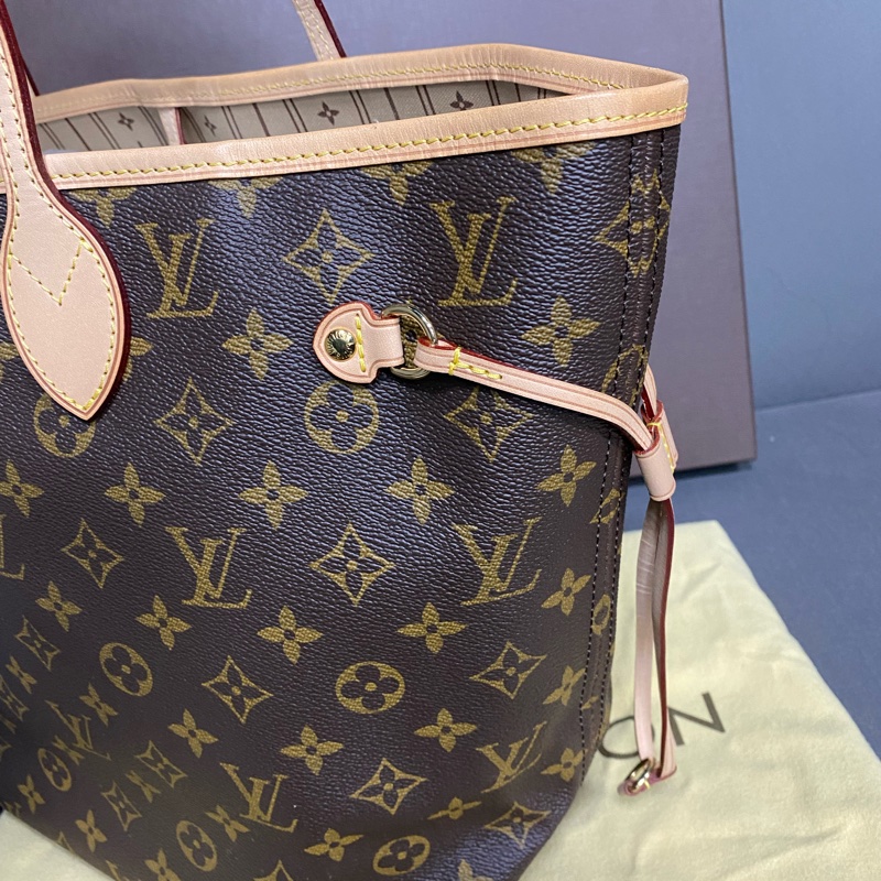 🔥🔥🔥全新LV Neverfull  經典老花款購物包 中款-7