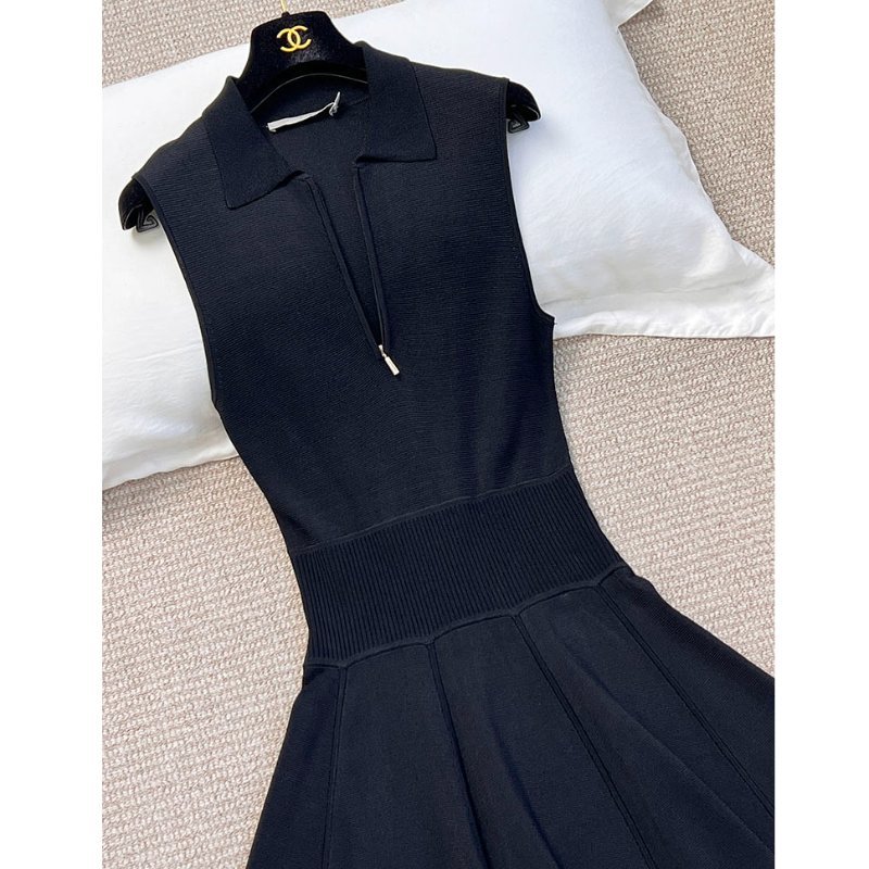 吳季剛 JASON WU 黑色POLO圓裙洋裝-8