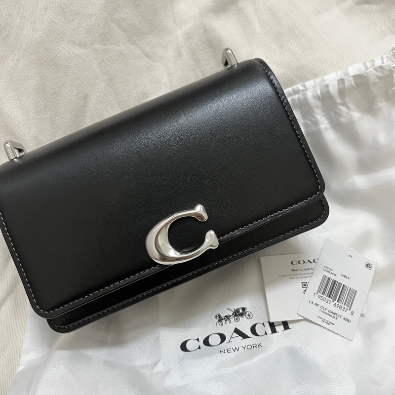 Coach bandit 18黑銀-0