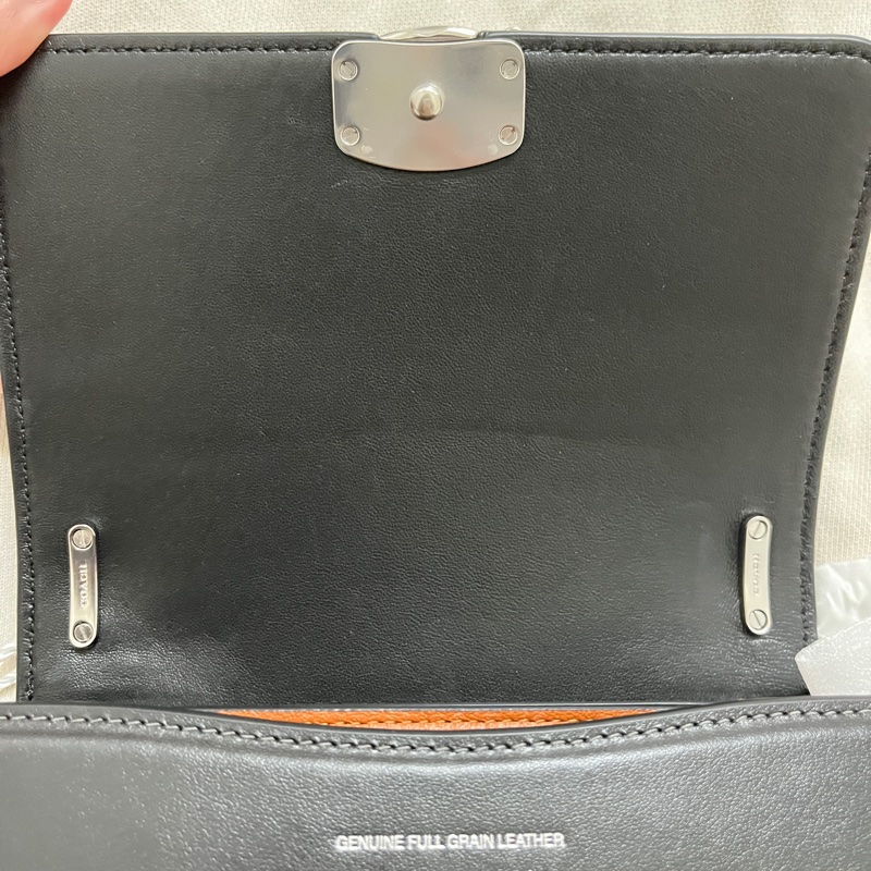 Coach bandit 18黑銀-4