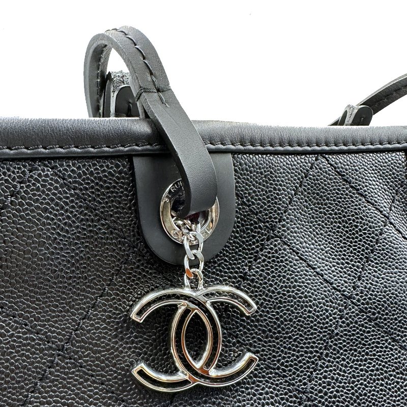 CHANEL 荔枝牛皮托特包-4