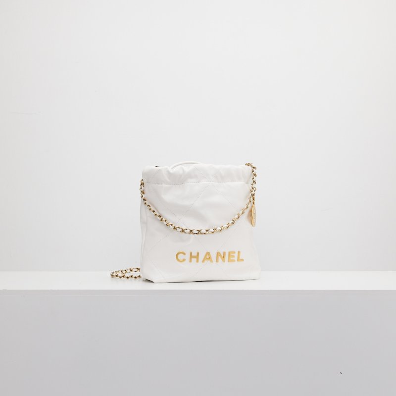 Chanel mini 22bag 新款白金-3
