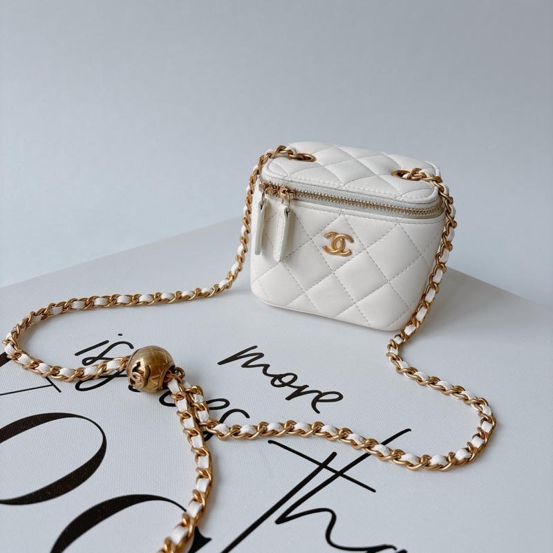 CHANEL 金球 化妝包-0