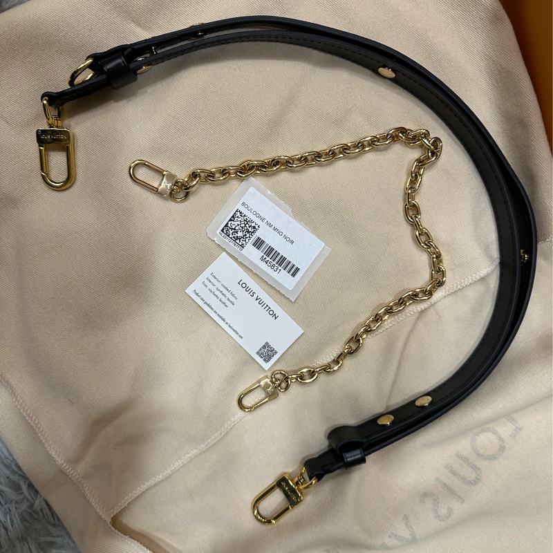 LV BOULOGEN黑牛角 肩背包-15