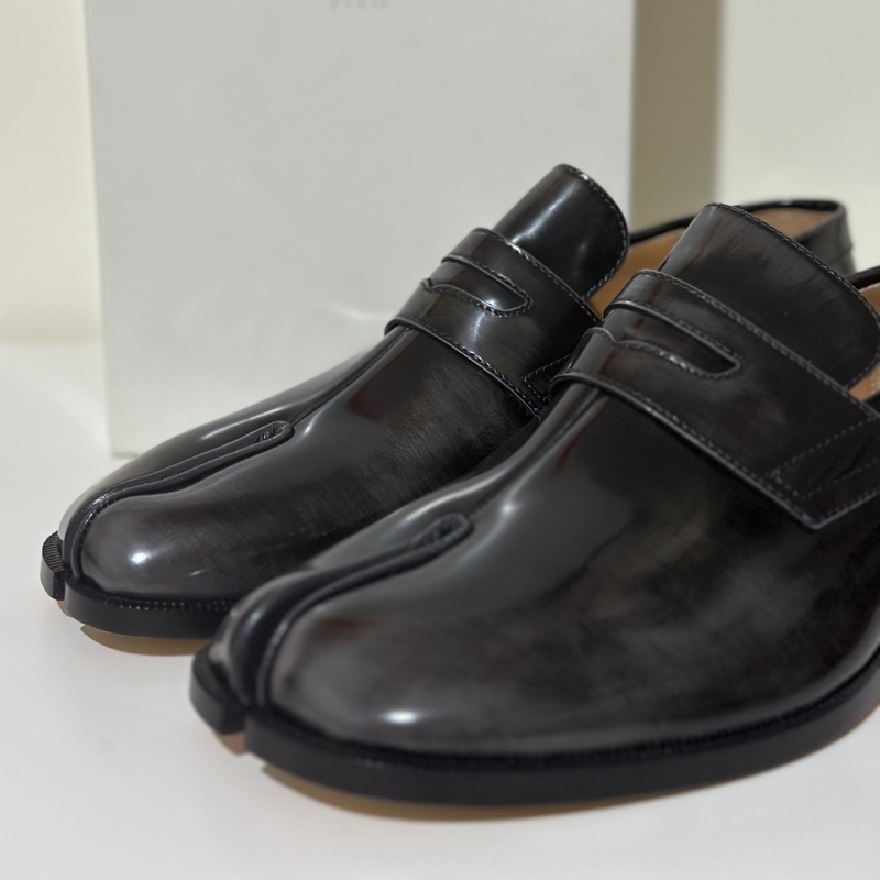 Maison Margiela tabi 德比男皮鞋-7