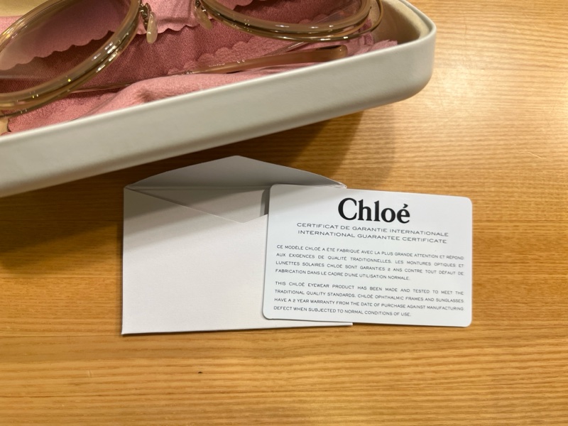 Chloe Carlina粉膚色太陽眼鏡-5