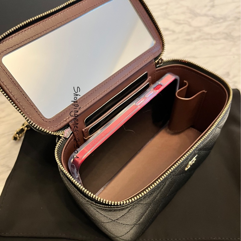 CHANEL 香奈兒 經典荔枝牛皮 黑金 長盒子❗️尚未抵台-5