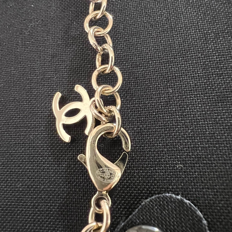 全新 23C Chanel necklace / choker 愛心水鑽 短項鍊-3