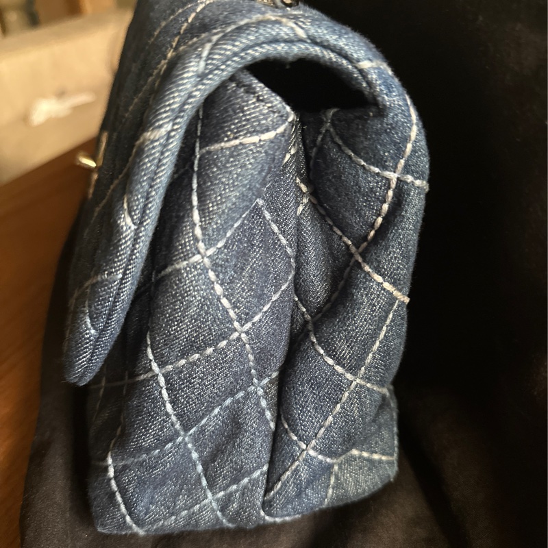 Chanel香奈兒 cocohandle 牛仔單寧-12