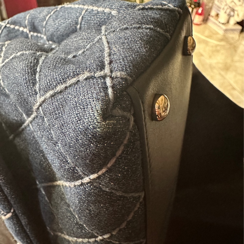 Chanel香奈兒 cocohandle 牛仔單寧-19